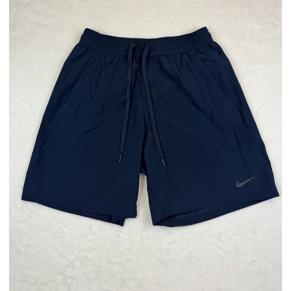 Nike Dri-FIT Mens Navy Blue Training Athletic Shorts Small